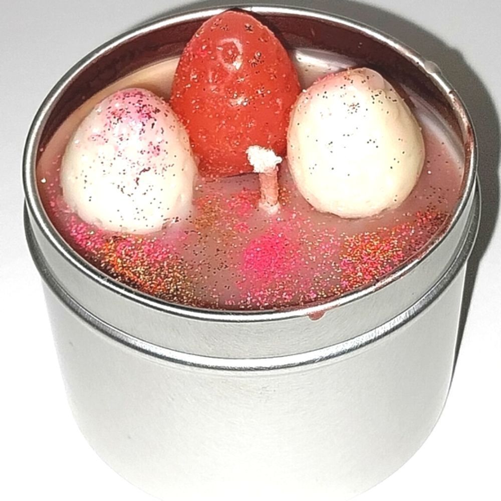 Hand crafted limited edition Smores candle